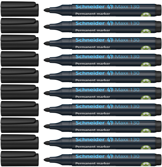 marker, permanent marker, schneider, maxx 130, blue