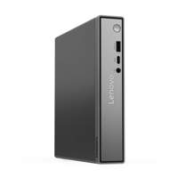 tiny form factor, desktop PC, gray/black, front IO panel, tower