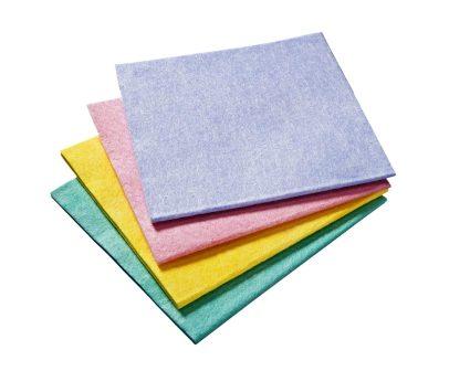 Sopdoek Werkdoek 110gr 34x38cm Blauw baal 200st.