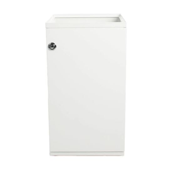 VepaBins VB 206834 wit Modulaire Afvalbak Deur 90ltr