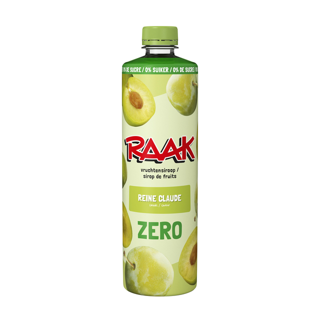 fruit juice, prune, groene fles, zero suiker, Raak merk