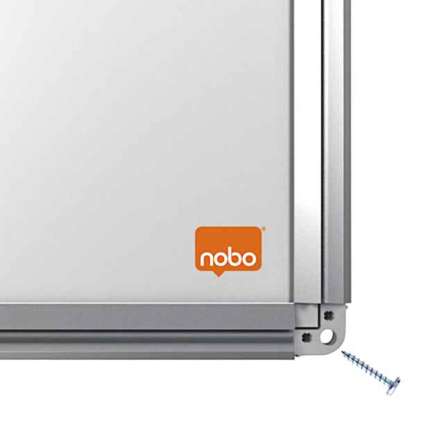 Whiteboard Nobo Premium Plus 90x120cm staal