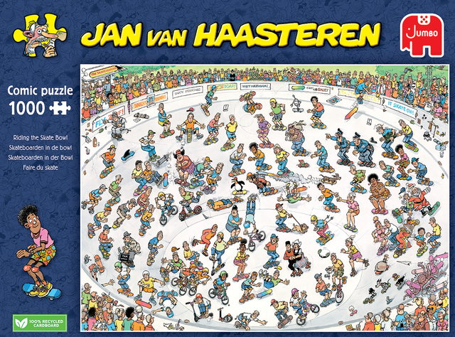 Puzzel JvH Skatebowl 1000st