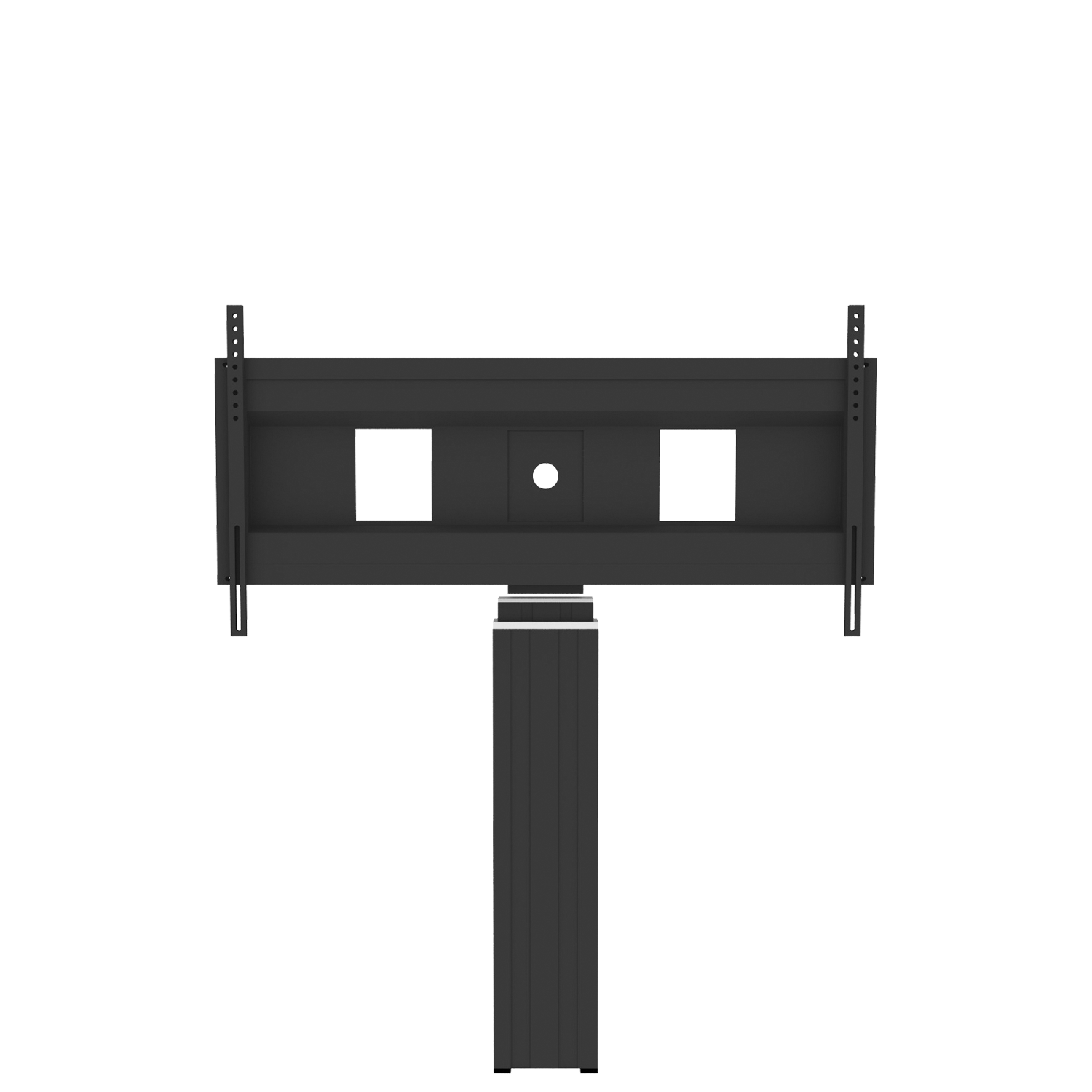 Elektrisch in hoogte verstelbare XL monitor muurbeugel, 50 cm slag