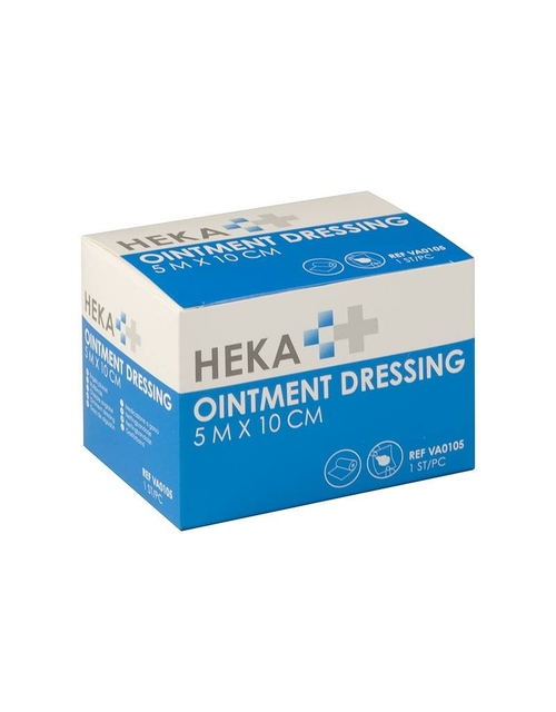 oktinting, dressing, verband, korte vorm, 5x10 cm