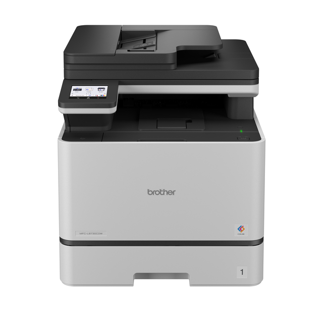printer, multifunction, laser, A4, white