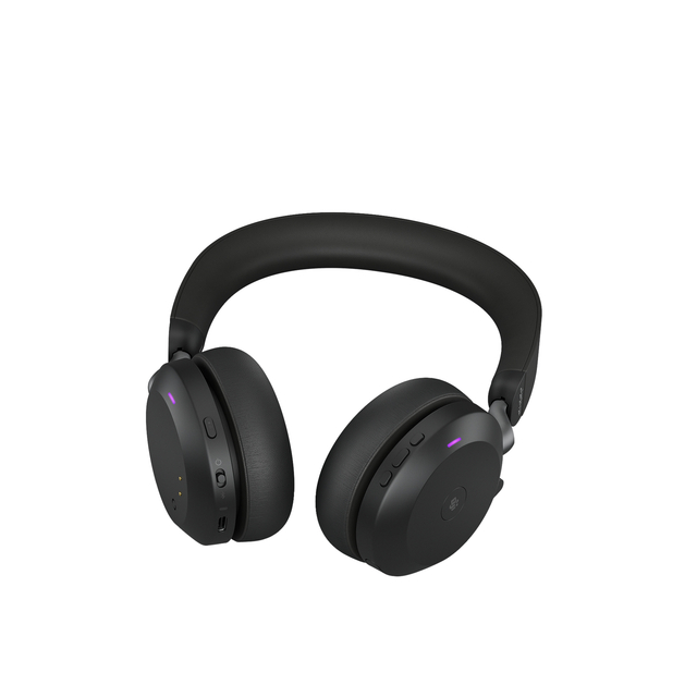 koptelefoon, over-ear, draadloos, zwart, kussentjes