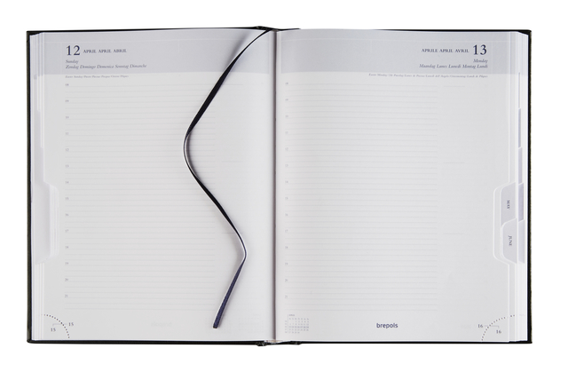 kantooragenda, planner, tijdsplanning, openbaar, band