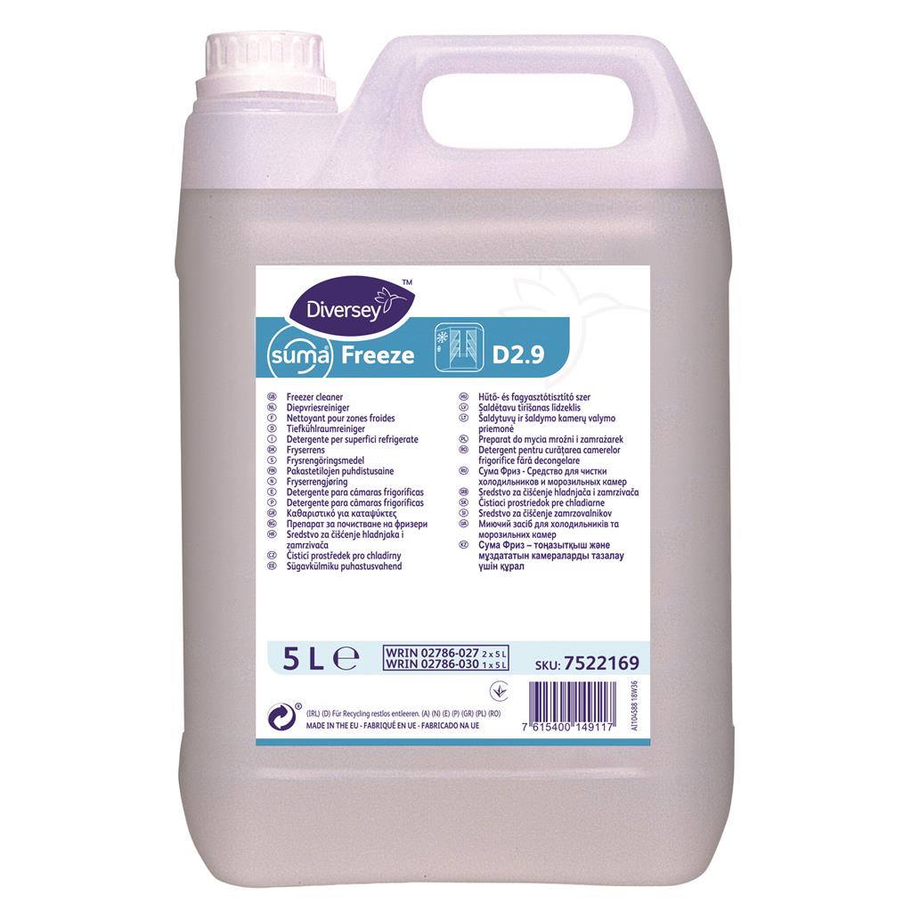 Diversey Suma Freeze D2.9 Diepvriesreiniger doos 2x 5ltr