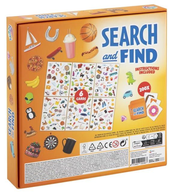 Bordspel Moxy Zoek en vind 30x60cm