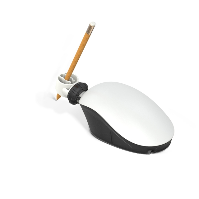 computer-mouse, ergonomic-mouse, wireless-mouse, white-black, scroll-wheel