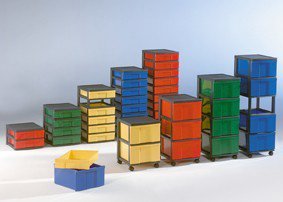 InBox ladenblokken, 8 lades grootte M