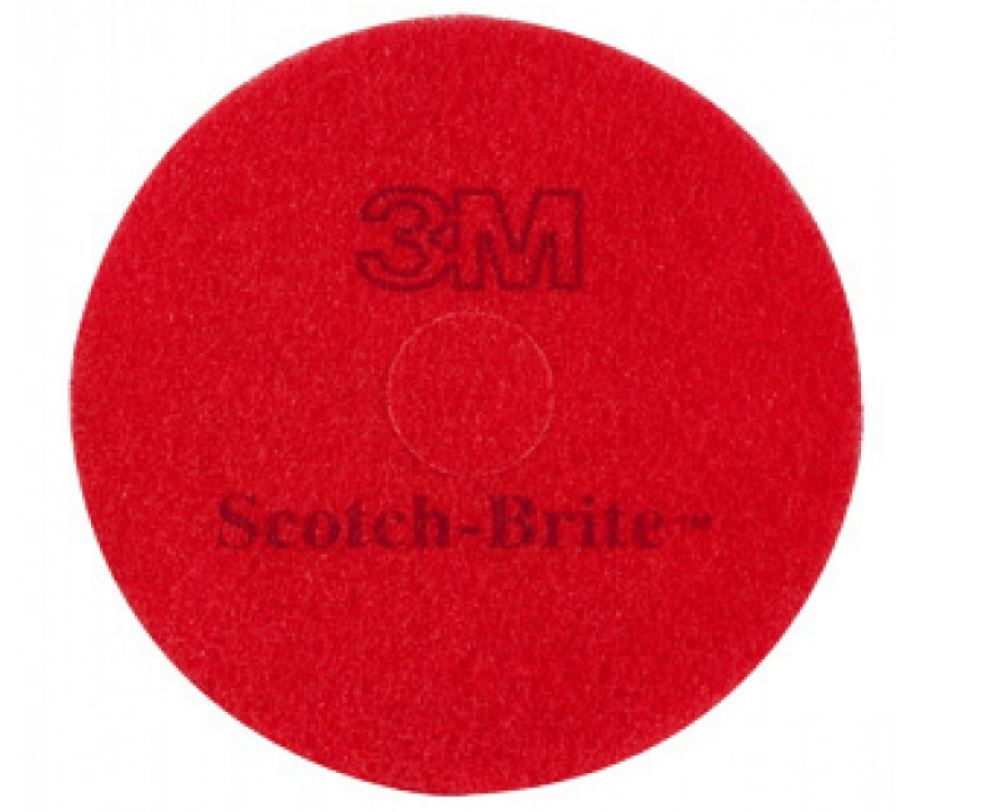 3M Vloerpad Rood 17inch doos 5 st