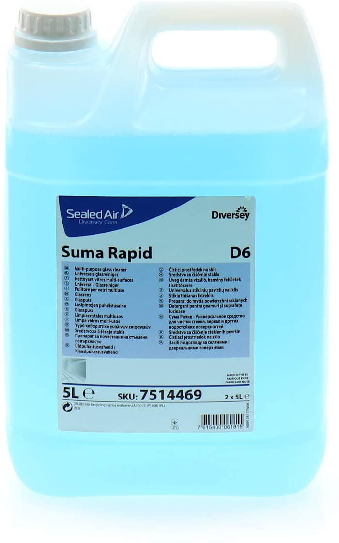 Diversey Suma Rapid D6.2 Glasreiniger doos 2x 5ltr