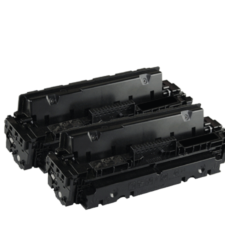 Huismerk Toners - 2x HP 410X (CF410X) compatibel, zwart