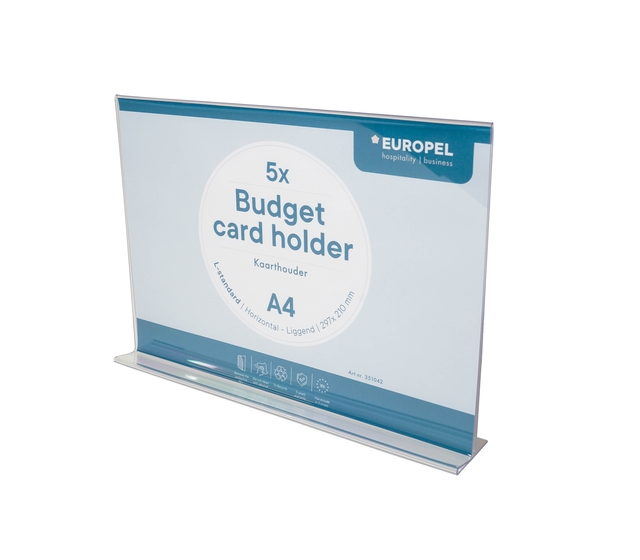 kaarthouder, A4, budget, kantoor, houder