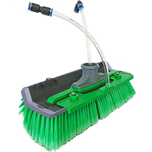 Unger nLite Hoekborstel Gespleten 28cm Groen per stuk