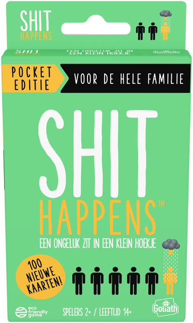 ketting doos, speelkaart, humor, oneven verhaal, compact kaartspel