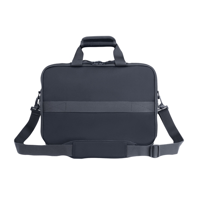 tas, schoudertas, kantoor tas, donkerblauw, neon donker