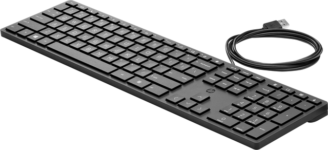 Toetsenbord HP 320K Qwerty zwart