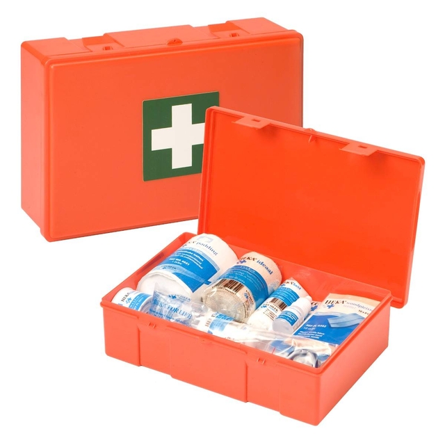 EHBO-koel, EHBO-doos, medische set, bandages, drukverband