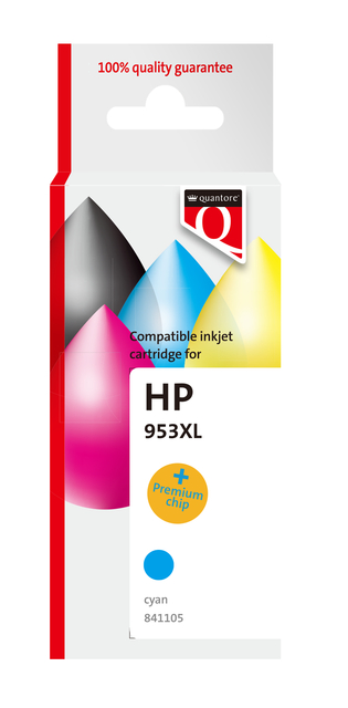 cyaan kleur, inktcartridge, HP 953XL, printer cartridge, cuurwaarde/inktjet