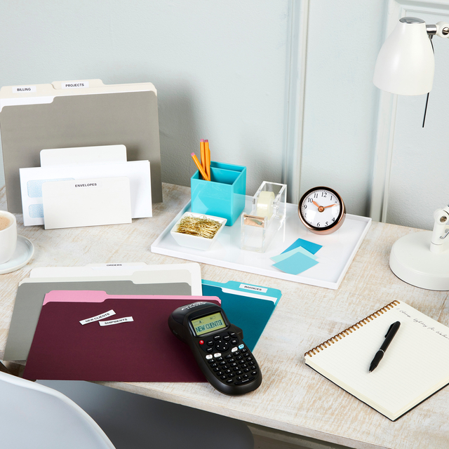 kantoor, bureau, calculator, organizer, notitieboek