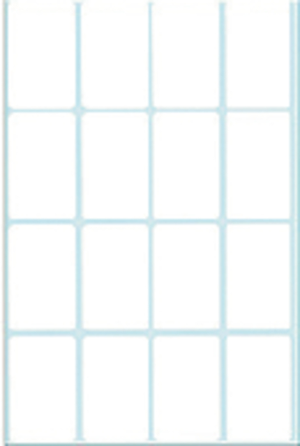 Etiket HERMA 2450 25x40mm wit 512 stuks