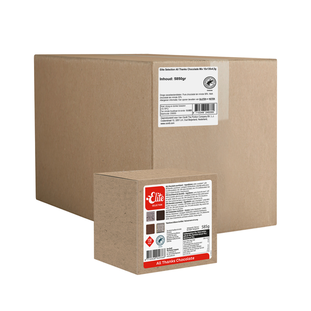 karton, doos, chocolade, All Thanks, Elite selectie