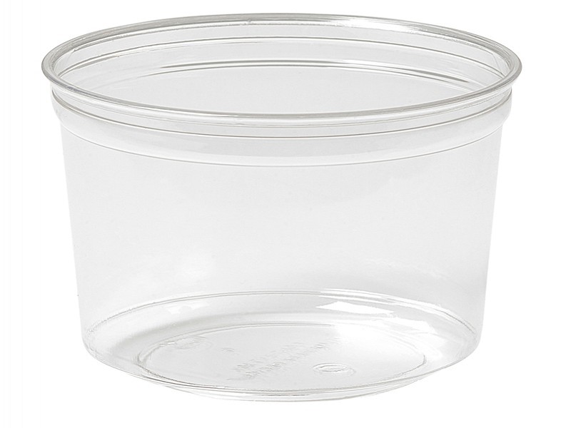 Bowl RPET TR 500ml crystal deli 350 stuks