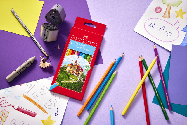 potloden, kleurpotloden, faber castell, tekenen, kleurenset