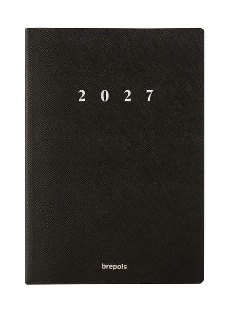 jaarboek, notitieboek, zwart, kalender, brepos