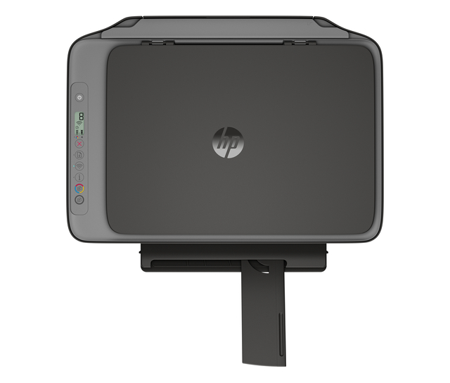 printer, HP, inktjet, all-in-one, grijs