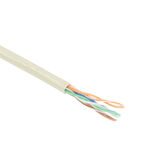 ACT CAT5E U/UTP soepel patch ivoor 100 m