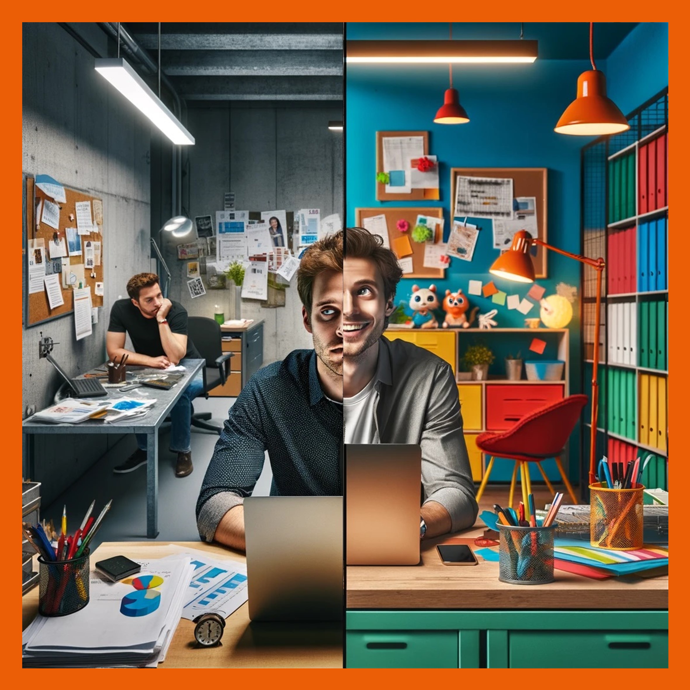 Hoe kantoorinrichting creativiteit bevordert Hoe kantoorinrichting creativiteit bevordert