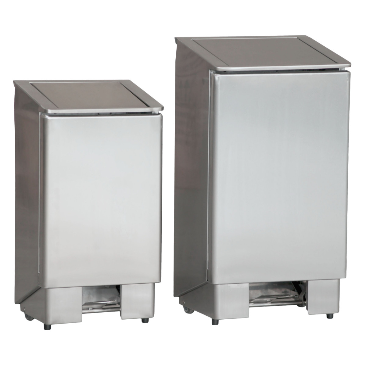 Combisteel Afvalbak 90ltr met voetpedaal Kunststof