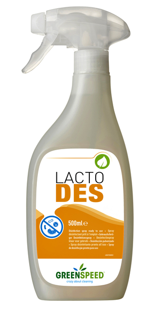 Desinfectiespray Greenspeed Lacto Des 500ml
