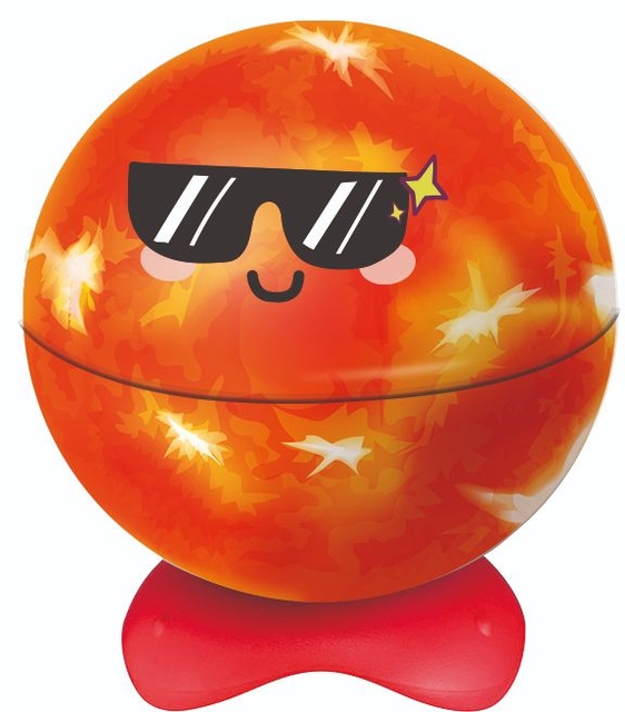 bal, oranje bal, coole emoji, zonnebril, sterpatroon