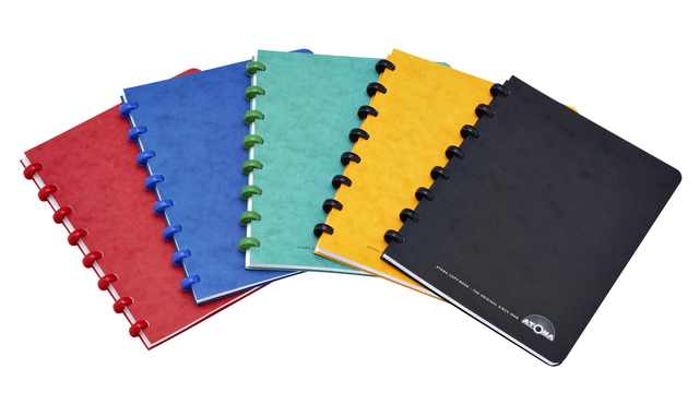 kleurige notitieboekjes, spiraloboek, studieboek, papierlijke kaft, vuistige notitieboek