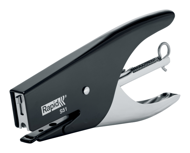 stapler, kantoor, legering, zwart, groefstapler