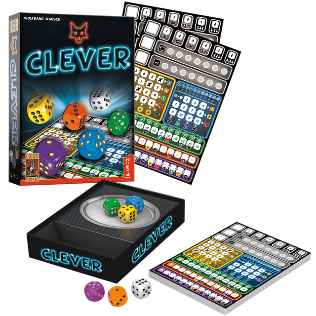 bordspel, dobbelstenen, dobbelspel, kaartbord, Clever spel