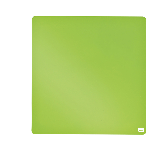 Whiteboard Nobo tegel 36x36cm groen magnetisch