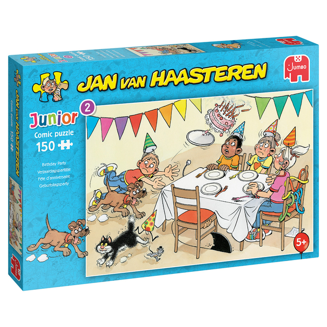 puzzle, junior, comics, verjaardag, feest