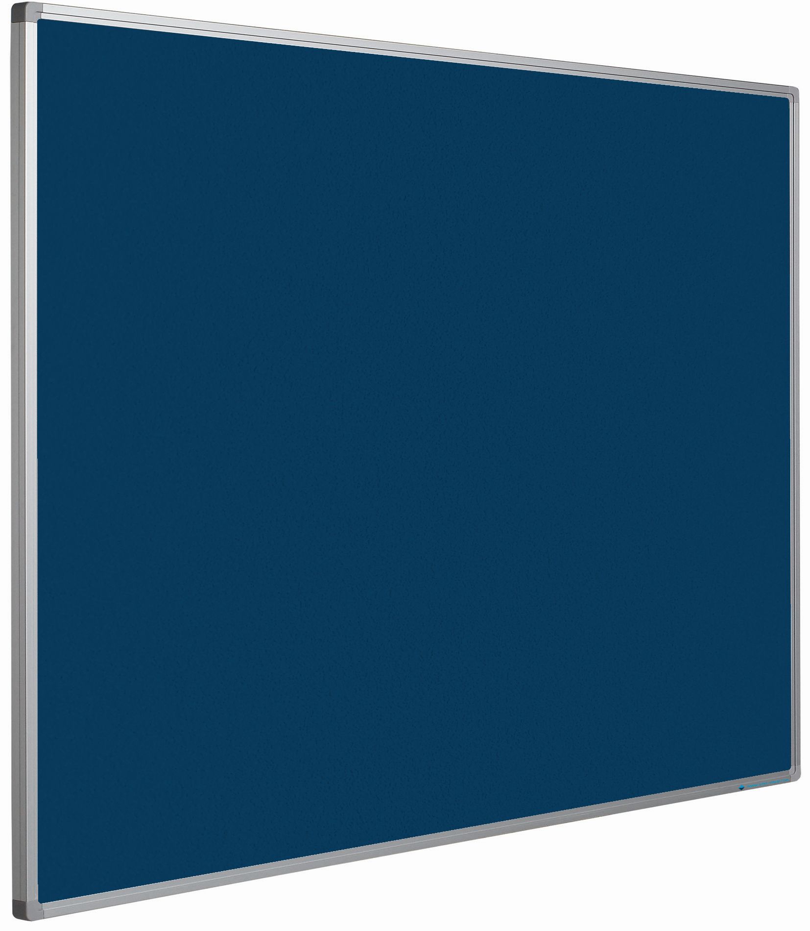 Prikbord Softline profiel 16mm, bulletin blauw - 60x90 cm