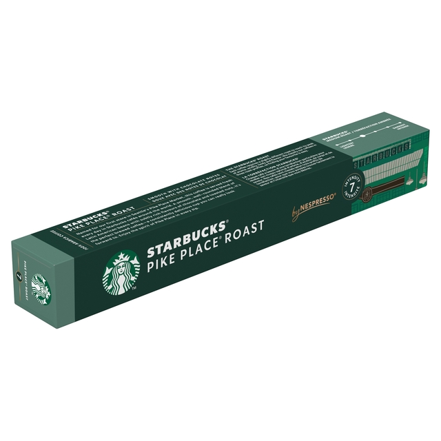 koffiebox, Starbucks,  Pike Place Roast, koffiebonen, koffieverpakking