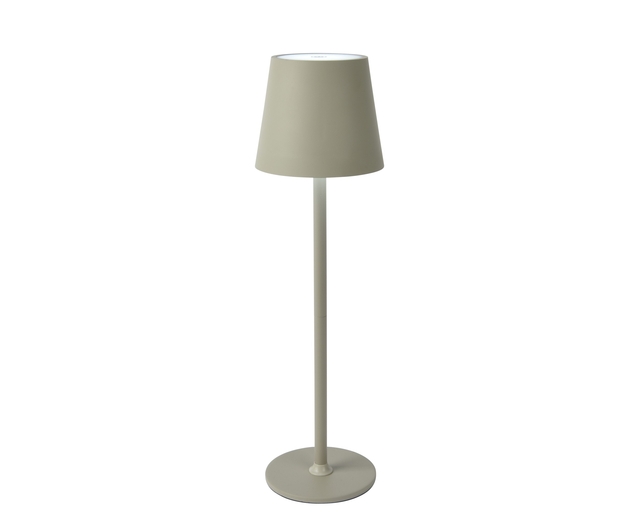 lamp, vloer lamp, beige, lampenkap, metalen voet