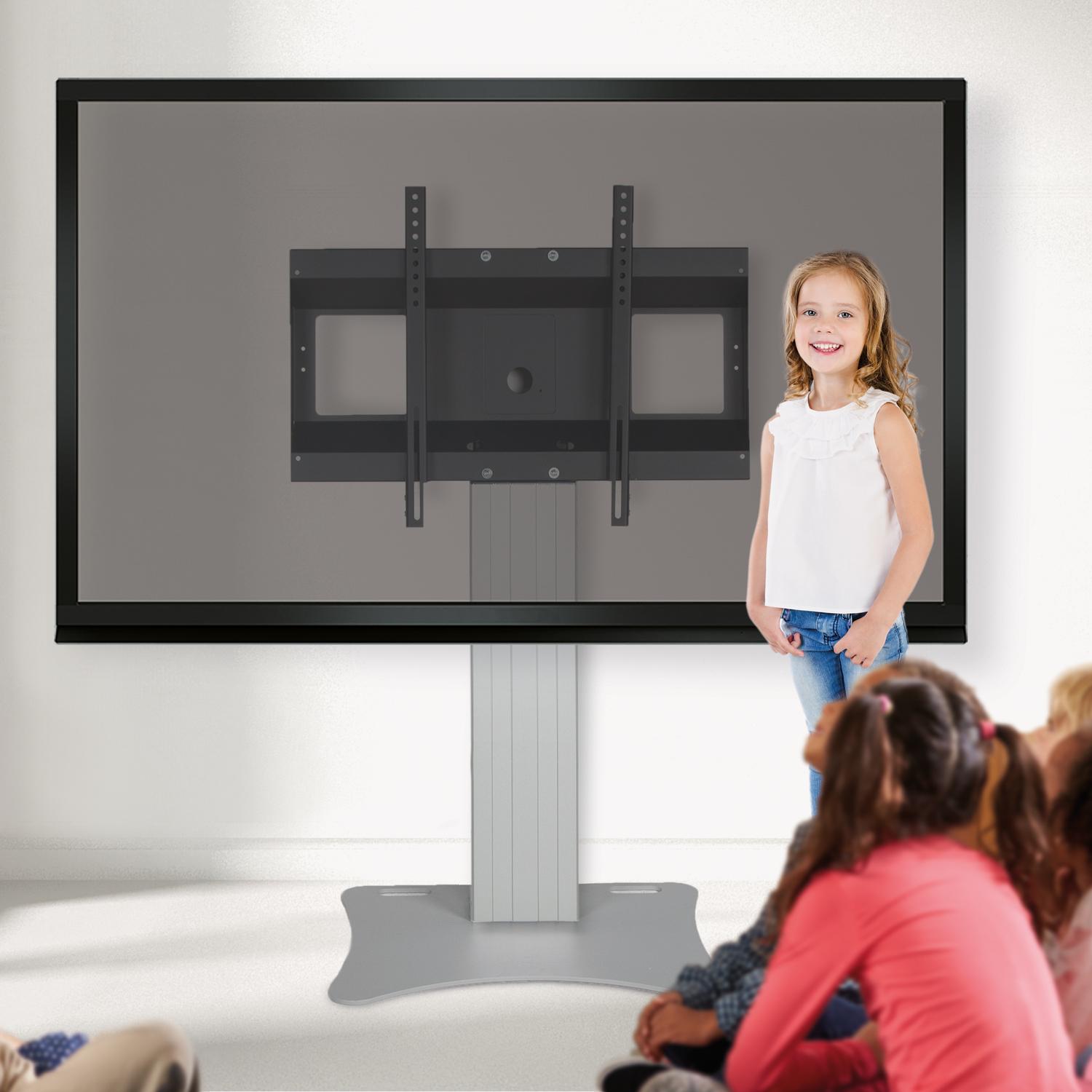 Vrijstaande, vaste TV standaard 115 cm voor 42 tot 100 inch schermen