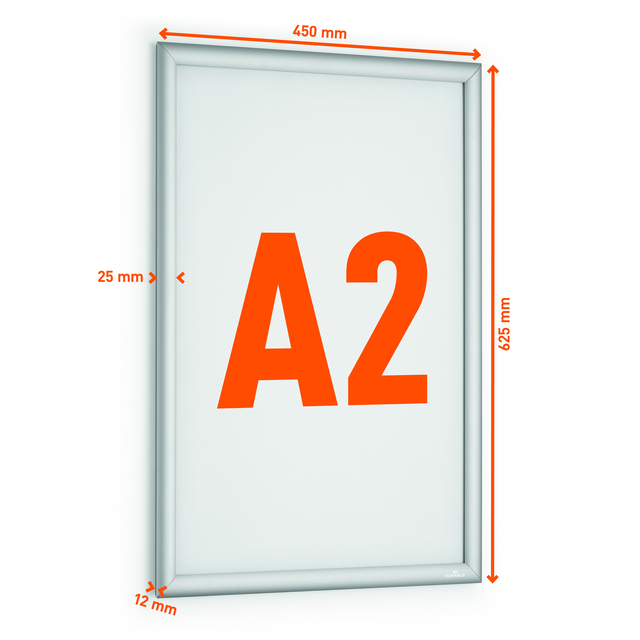 A2 formaat, deurposter, frame, posterhouder, lijst