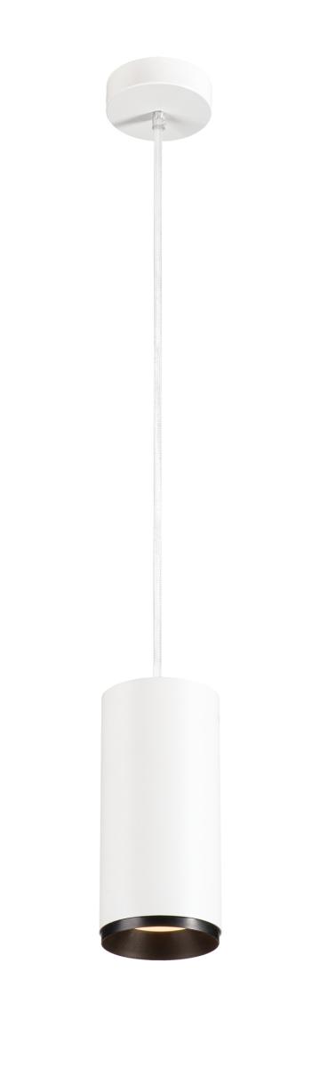 plafondlamp, pendel, witte hanglamp, kabelhanger, plaatselijk warm licht