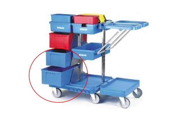 Ecolab Lade Healthguard Blauw